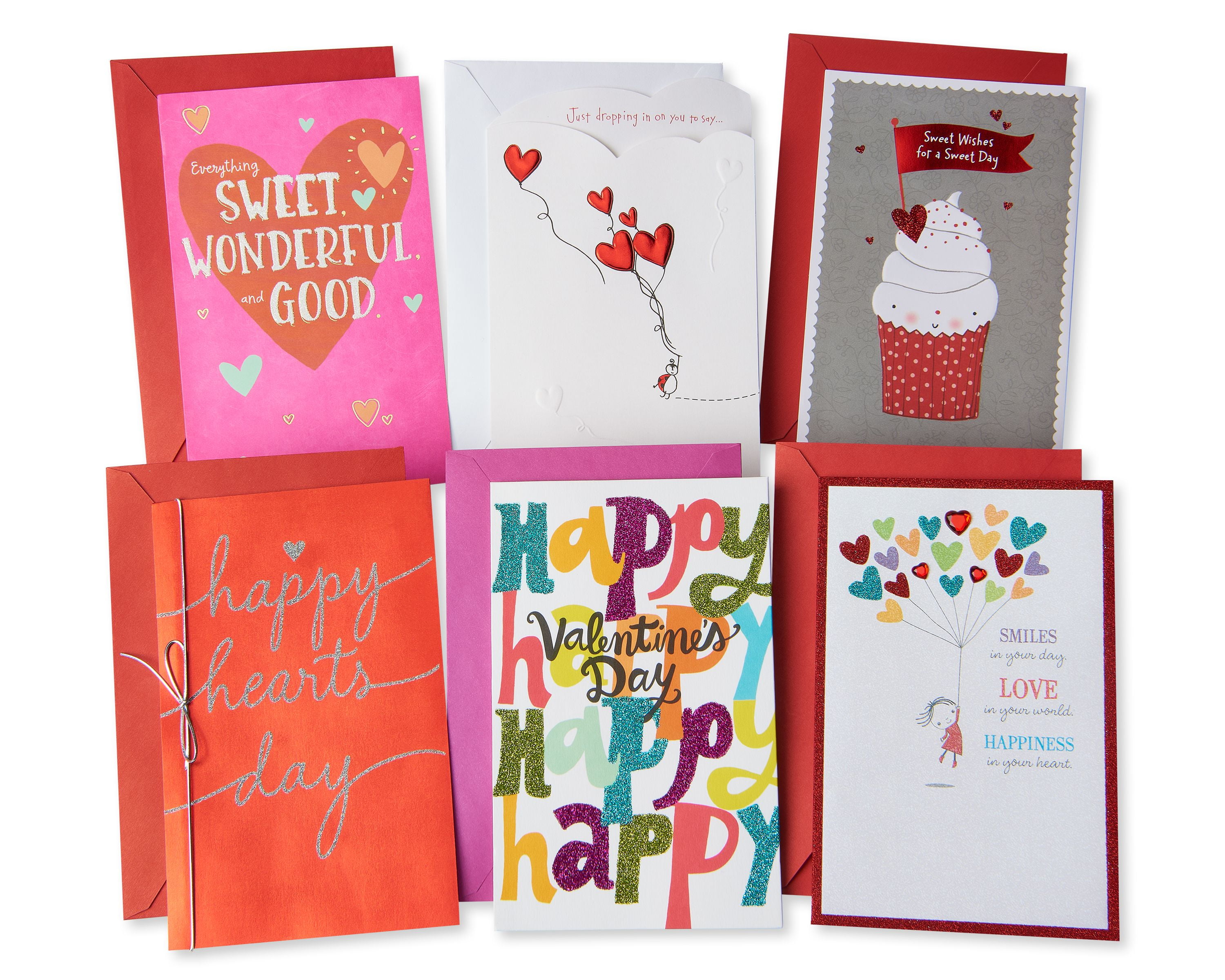 American Greetings, 6Ct, Valentine's Day Card Bundle