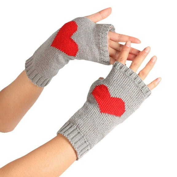 TRUBKH Bike Gloves No Finger Gloves Compression Gloves Women Winter Gloves Women Arm Sleeves Workout Gloves for Men a A A