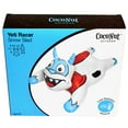 thumbnail image 3 of CocoNut Outdoor: Yeti Racer - 54x36" Snow Sled - Character Shaped Inflatable Winter Tobaggan, Cold Resistant PVC, 200lb Cap, Kids-Teens-Adults 8+, 3 of 7
