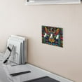 thumbnail image 5 of Yayeee Toggle Light Switch Wall Plate 2-Gang 4.56"x4.48" Decorative Outlet Cover, Abstract Eagle, 5 of 7