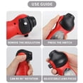 thumbnail image 4 of Linterna De Proyección Para Niños, 24 Patrones, Linterna De Dinosaurio De Dibujos Animados Para Niños, Proyector Con Diseño De Dinosaurio, Linterna, Regalo De Cumpleaños Scienceny FN005837-00, 4 of 6