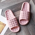 thumbnail image 2 of ibiyuan Womens Slippers Black Slides for Women Non Open Toe Walking Sandals Women Comfort Elegant Beach Shoes for Men for Beach, Pool, Dorm, Bathroom, Spa, Gym and Travel, 2 of 5