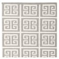 thumbnail image 2 of Safavieh Dhurries Grey Contemporary Rug - Square 7', 2 of 3