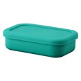 thumbnail image 1 of Boîte à Bento Portable en Silicone Résistant à la Température de Stockage de Qualité Alimentaire avec Couvercle Fournitures Scolaires, 1 of 6