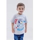 thumbnail image 4 of Camiseta Bluey del 4 de julio para niños pequeños y niñas, gris 3T/4T, 4 of 5