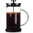 thumbnail image 1 of French Press Coffee Maker - 5 Cup - French Press Coffee Maker 600ml, French Carafe for Filter Coffee, Espresso and Tea with Triple Filter (Black), 1 of 5