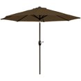 thumbnail image 3 of Parasol de Marché de Table de Patio de 9 Pieds avec Base Ronde en Bronze, 3 of 6