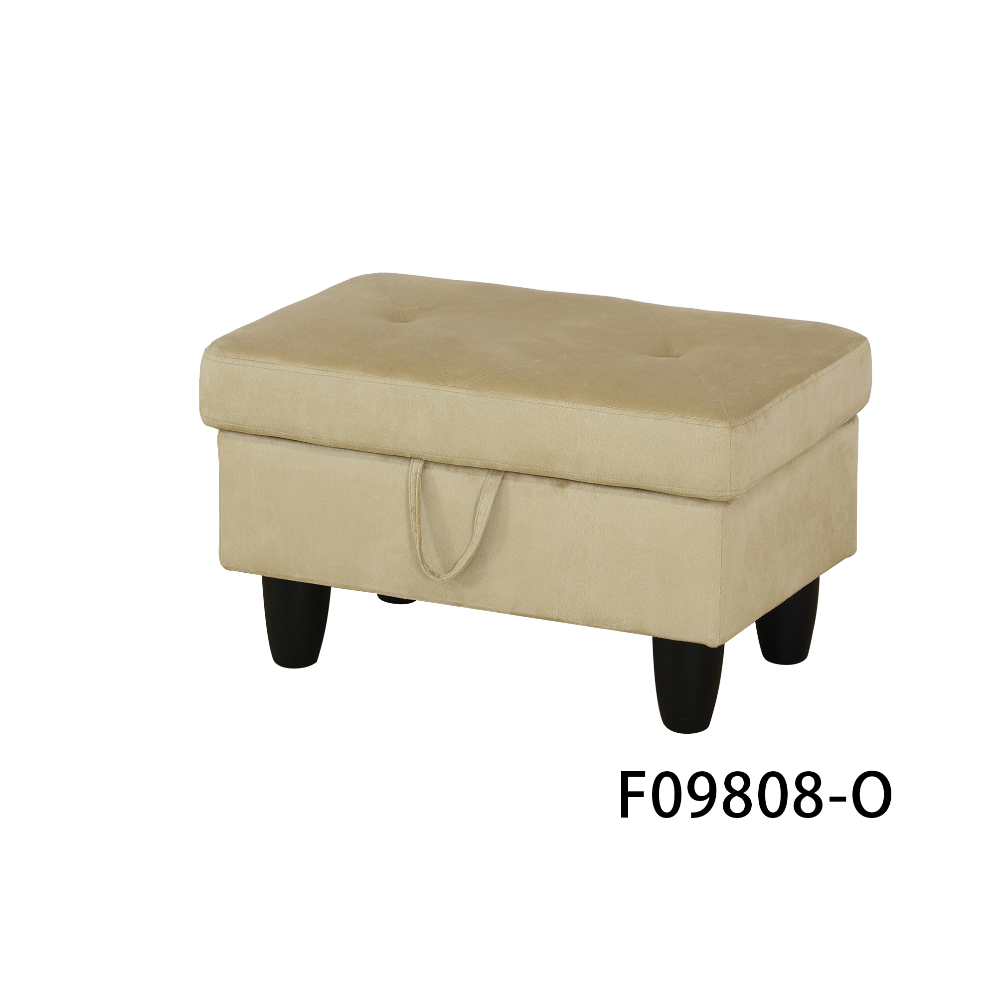 MAYEERTY Microfiber 3-Piece Living Room Sofa Set，Beige