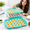 Blue-2 Pack, variant on Deviled Egg Containers With Lid 1 Pack 24 Count Handle Green
