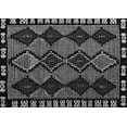 thumbnail image 1 of Ahgly Company Indoor Rectangle Abstract Gray Modern Area Rugs, 6' x 9', 1 of 4
