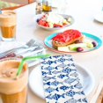 thumbnail image 4 of Generic AnyDesign 80Pcs Ocean Fish Guest Napkin Blue Watercolor Fish Disposable Paper Napkin Decorative Dinner Hand Towel Napkin for Summer Home Kitchen Bathroom Party Supplies Table Decor, 4 of 7