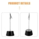 thumbnail image 2 of Black Photo Holder Clip Stand for Adornment 10Pcs Wooden Desk Accessories, 2 of 5