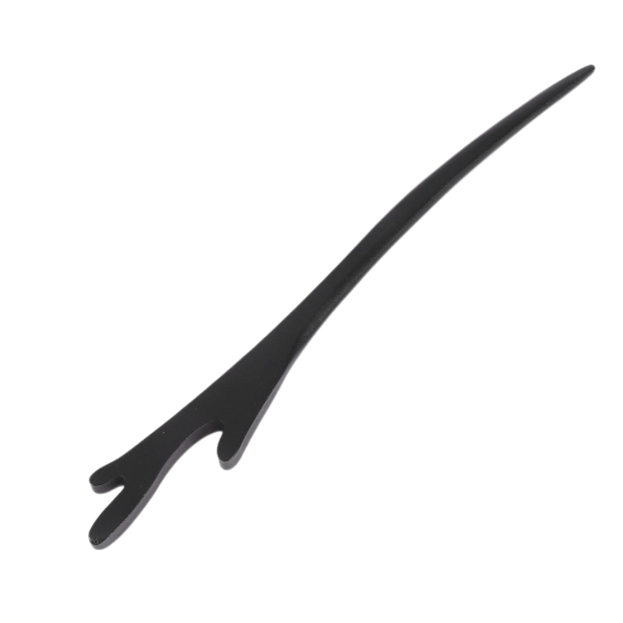 Unique Bargains Comfortable No Slip Butterfly Hair Chopstick for Women 1 Pc ["Dragon Horn"]
