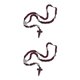 thumbnail image 1 of Collar con colgante de aleación de Zinc Sonducket Vino rojo 2piezas, 1 of 1
