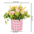 thumbnail image 3 of Easter Egg Tree Potted Plant | Faux Easter Egg Tree Ornament | Holiday Home Decor | Spring & Easter Table Centerpiece | No Water Artificial Plant for Indoor Decor, 3 of 7
