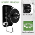thumbnail image 3 of Magnetic Wall Mount Blade Balancer, Red Replace High Precision Lawn Mower Blade Balancer with Stepless Adjustable Mechanism for Balancing Blades After Sharpening, 3 of 7