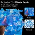 thumbnail image 4 of Lttoisl 100-Pack Rainbow Holographic Acrylic Squares, Double-Sided Iridescent Plexiglass Tiles, Mini 2x2cm 3x3cm Holo Acrylic Blocks for DIY Crafts Project Art Decoration, Sturdy Lightweight, 4 of 6