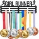thumbnail image 1 of Soporte para medallas de niña corriendo, colgador para exhibir medallas de ejercicio, ganchos de hierro para medallas, 1 of 9