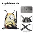 thumbnail image 4 of Goofa The Nightmare Before Christmas Print Drawstring Backpack Bag Sport Gym Sackpack Cinch Bags Drawstring Bags Draw String Sport Bag-Small, 4 of 6