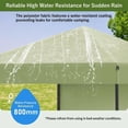 thumbnail image 2 of AKDSteel 2.2 x 2.2m Pop-Up Gazebo Tent, Easy Assembly, Waterproof And Uv-Resistant Outdoor Shelter With Heat Insulation And Side Panel, 2 of 8