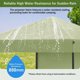 thumbnail image 5 of QinaQin Gazebo plegable de 2.2 x 2.2 m con armado fácil, cubierta impermeable y resistente a rayos UV, panel lateral y diseño portátil para exterior, 5 of 8