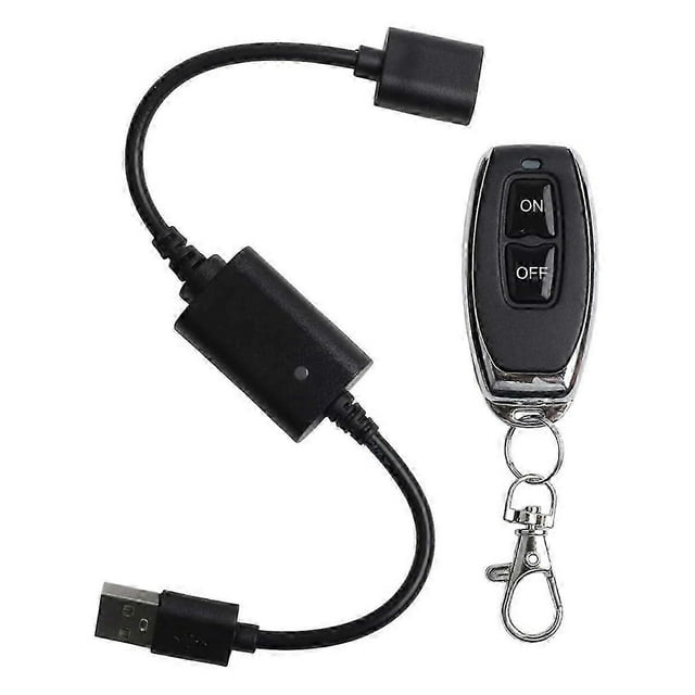 DC5V 433Mhz USB Wireless RF Remote Control Switch Driver Power on OFF for LED Light Strip Reading La