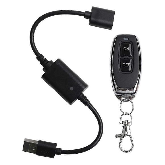 DC5V 433Mhz USB Wireless RF Remote Control Switch Driver Power on OFF for LED Light Strip Reading La