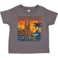 thumbnail image 3 of Inktastic Barcelona Cityscape Artwork Boys or Girls Toddler T-Shirt, 3 of 5