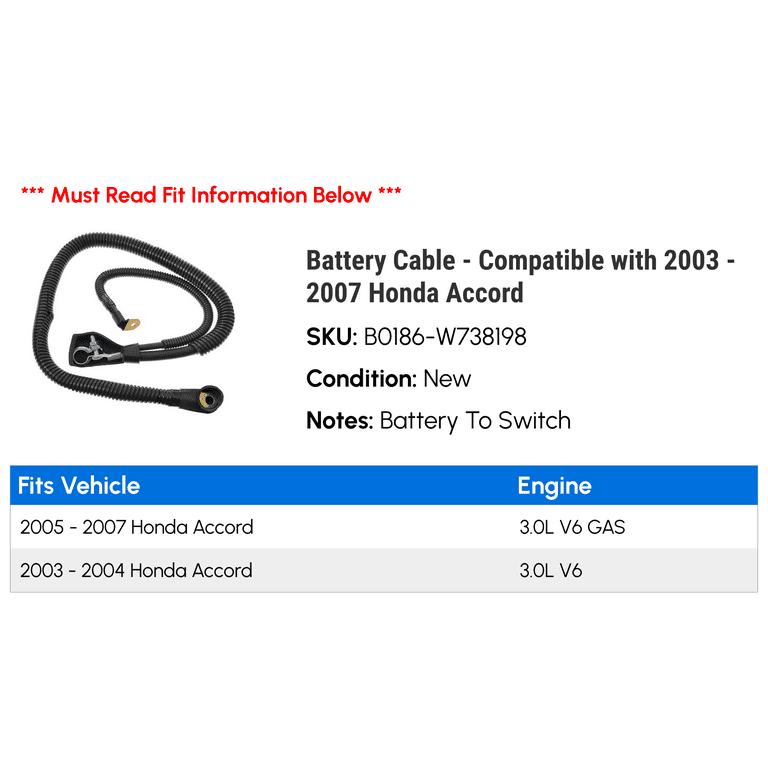 2004 honda outlet accord battery