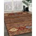 thumbnail image 2 of Ahgly Company Indoor Rectangle Abstract Dark Red Abstract Area Rugs, 3' x 5', 2 of 6