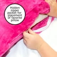thumbnail image 2 of Unicorn Sleeping Bag Glow in The Dark Slumber Bag for Girls 66x30 in, 2 of 9