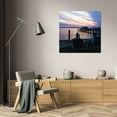 thumbnail image 3 of Alan Hausenflock 28x28 Gallery Wrapped Canvas Wall Art Titled - Dockside Park I, 3 of 4