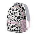thumbnail image 2 of Highland Cow Print Waterproof Bookbag - Breathable & Stylish School Backpack with Spinal Support Design for Cow Lovers & Farmhouse Style, 2 of 5