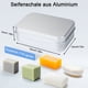 thumbnail image 3 of Moyic 2x exquisita artesanía cuadrada de almacenamiento de hojalata resistente a desgarros e impermeable para cajas de almacenamiento de Juegos de accesorios de baño, 3 of 6