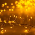 thumbnail image 3 of Wintergreen Lighting LED Fairy String Lights, Plug In Bedroom Fairy Lights, 400 Fairy Lights, 8.2 Ft Strand Length (Gold Lights on Gold Wire), 3 of 3