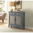 thumbnail image 2 of Console avec Tiroirs, Finition Bleu Antique, 2 of 2