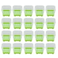 thumbnail image 2 of 20Pcs Plastic Nursery Pots, Silicone Thicken Square Seeding Pot Container Reusable Mini Planter Set With Drainage Holes, Transplanting Pots For Garden Yard, 2 of 8
