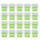 thumbnail image 2 of 20 Maceteros para Vivero, material Transparente, Fondo Cuadrado Suave, Macetas de Silicona de 3 Pulgadas para Esquejes de Plánntulas, Aptos para interioras y exteriores, 2 of 7
