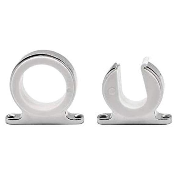 MARINE CITY Fishing Rod Storage Hanger Rack Holder, Aluminum, Strong & Durable Ideal for Boats, Vans, Cars, Marines, Hardware Accessories Silver