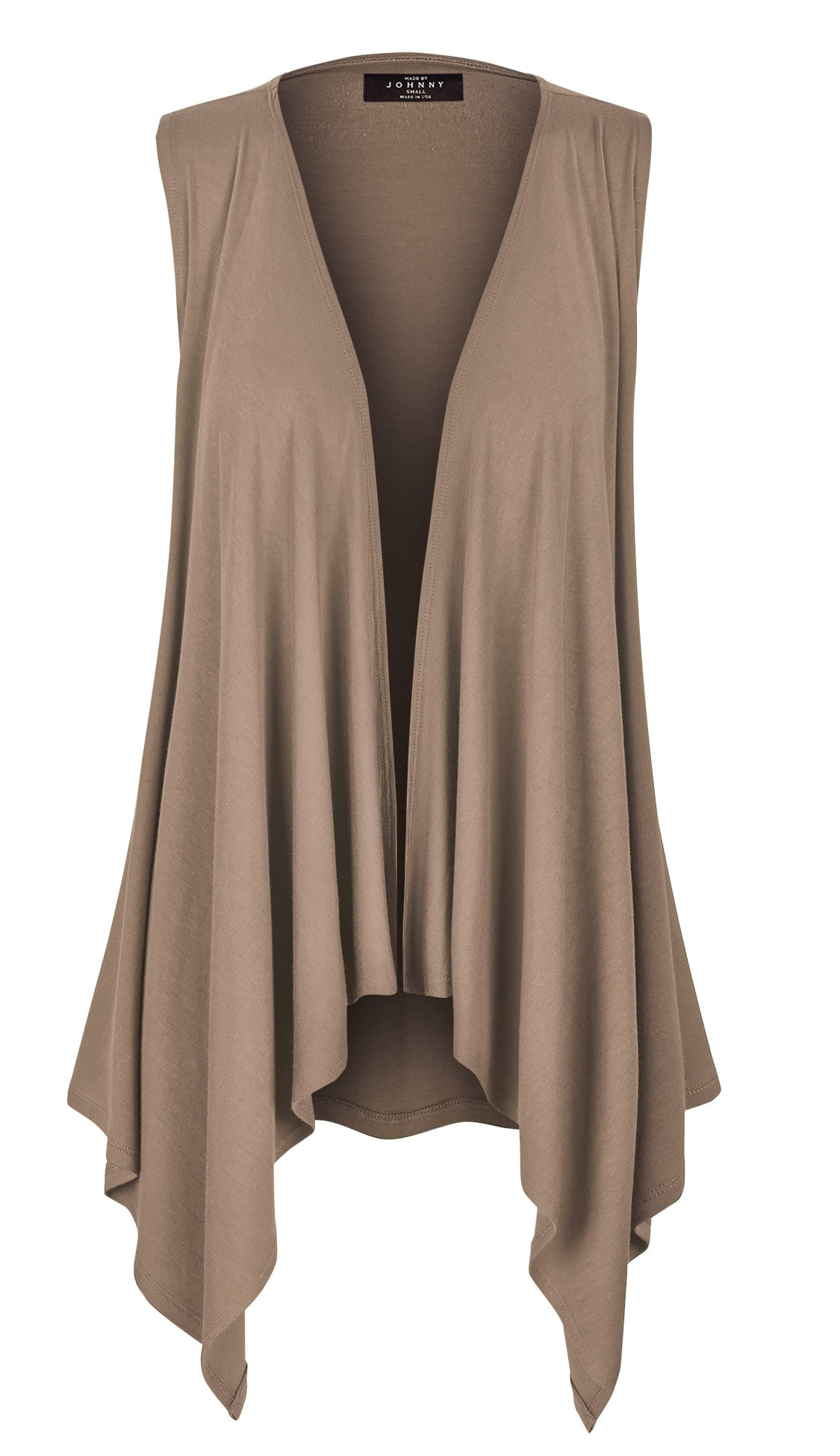 lightweight sleeveless cardigan