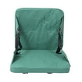 thumbnail image 3 of Folding Stadium Chair Seat Cushion Floor Seat Padded with Back Support for Camping Hiking and Outdoor Concerts, 3 of 9