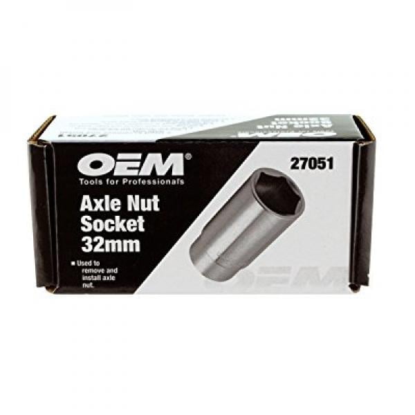 1//2/" Drive OEM Tools 27051 32mm Axle Nut Socket
