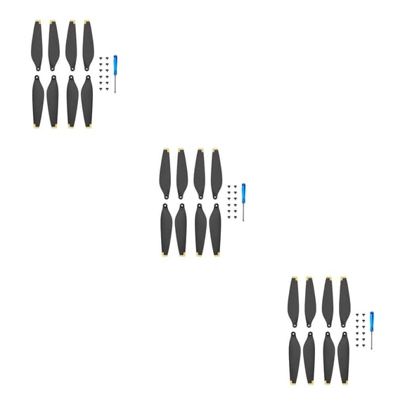 Matsuzay 4 pares de hélices de drones Mini 3 Pro Gold Type1 NO1
