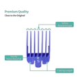 thumbnail image 3 of 10 Guías De Corte De Protectores De Cortapelos Profesionales Se Adaptan A Hs, 3 of 3