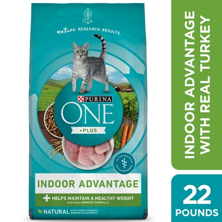 Purina One Hairball, Weight Control, Natural Dry Cat Food, Indoor 