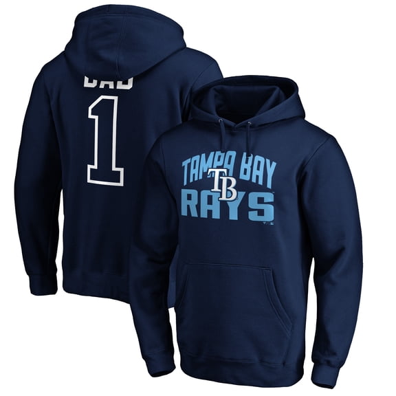 Men's Navy Tampa Bay Rays Father's Day #1 Dad Pullover Hoodie