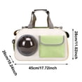 thumbnail image 3 of Tong Backpack Breathable And Nylon Backpack Equipped With Seat Belts And Ergonomic Padding, 3 of 5