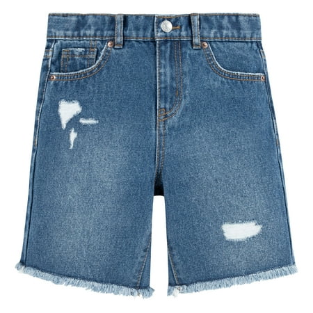 Signature by Levi Strauss & Co. Girls Loose Denim Shorts, Sizes 5-18