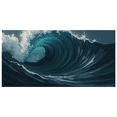 thumbnail image 3 of Ocean Wave Themed Background Backdrop Banner Party Decorations Photography Props Summer Beach Event Decor Background for Celebrations, 3 of 7