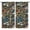 Boho Flower Bohemian, variant on Floral Room Curtains 42x54 Inch 2 Panels, Rod Pocket Blackout Drapes for Bedroom and Decorative Window Styling